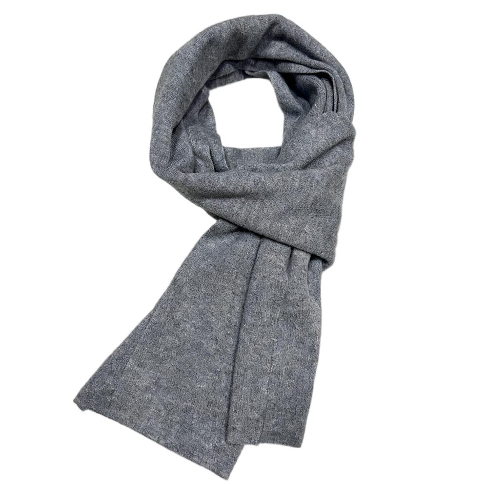 3717 Wool Scarf Knitted Winter Scarves Solid Cold Whether Wrap